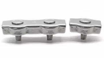 Clip de cuerda de alambre a una cara del OEM de la fábrica de la exportación de China de buena calidad Clip de cuerda de alambre a una cara